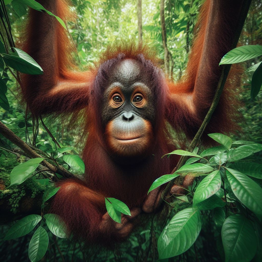 bornean orangutan